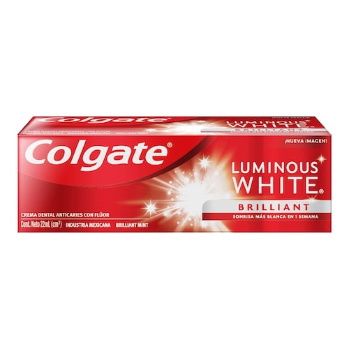 Crema Dental Colgate Luminous White 22 ml