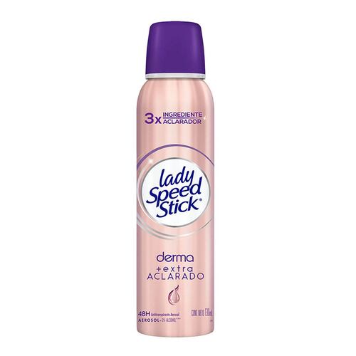 Desodorante Lady Speed Stick Derma +Extra Aclarador 120ml