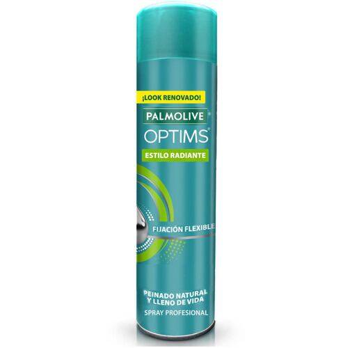 Spray para Cabello Palmolive Optims estilo radiante fijacion flexible  300ml