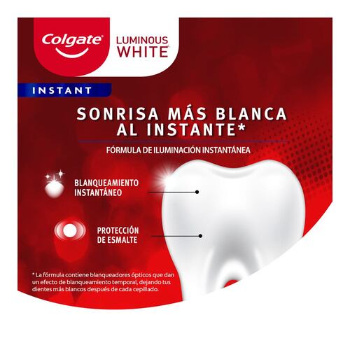 Colgate Luminous white Instant 66 ml
