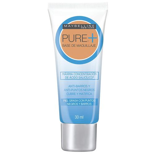 Base de Maquillaje Maybelline New York Pure + Claro Natural 30 ml