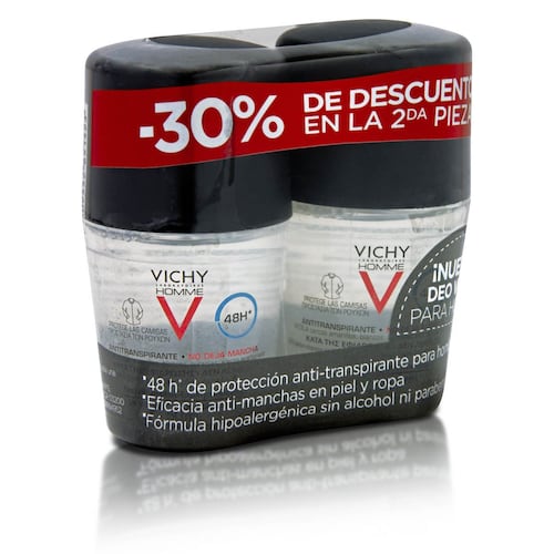 Duo Desodorante Antimanchas Vichy Homme