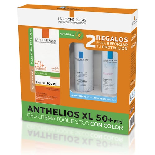Pack Anthelios Xl 50+Fps Gel-Crema Toque Seco con Color