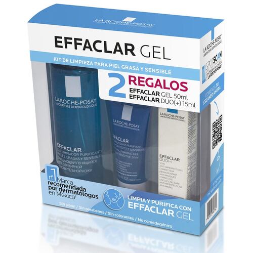 Kit de limpieza para piel grasa y sensible Effaclar gel