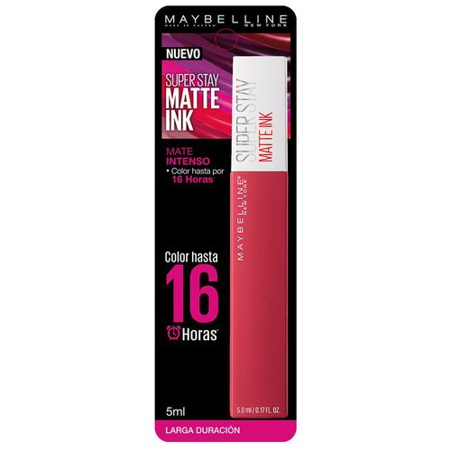 Labial Líquido Maybelline New York Super Stay Matte Ink 80 ruler 5 ml