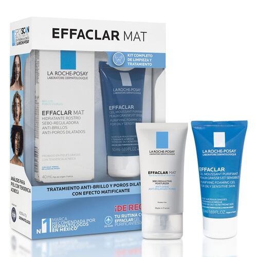 Tratamiento effaclar matificante anti-brillo y poros dilatados La Roche Posay