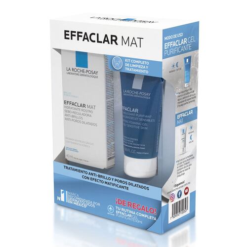 Tratamiento effaclar matificante anti-brillo y poros dilatados La Roche Posay