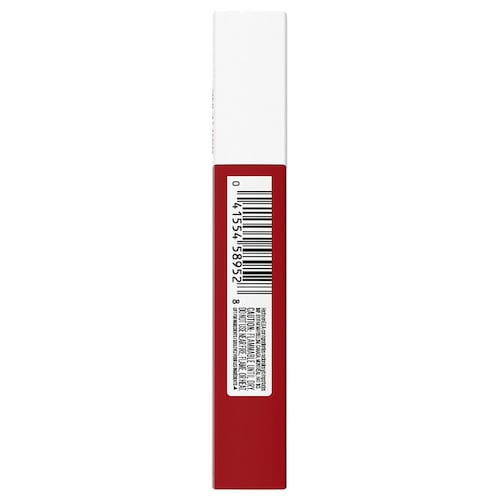 Labial Líquido Matte, Super Stay Matte Ink Spiced Edition Exhilarator, Maybelline NY
