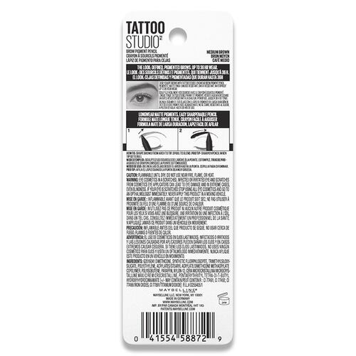 Maybelline Tatto Brow Pencil tono Soft Brown