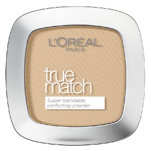L'Oréal Paris Polvo compacto True Match, Tono 3.D/3. Beige Dore/Golden Beige