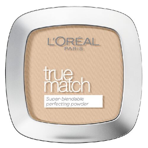 L'Oréal Paris Polvo compacto True Match, Tono 5.D/5. Sable Dore/Golden Sand