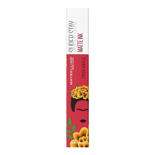 Labial Líquido Maybelline New York Super Stay x Frida Kahlo Ruler 5ml