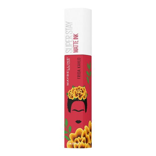 Labial Líquido Maybelline New York Super Stay x Frida Kahlo Ruler 5ml