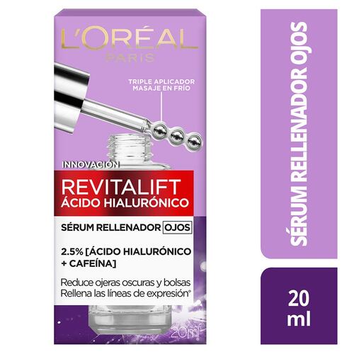 Serum de ojos antiarrugas Revitalift Ácido Hialurónico 30 ml L’Oréal Paris