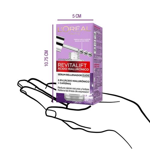 Serum de ojos antiarrugas Revitalift Ácido Hialurónico 30 ml L’Oréal Paris