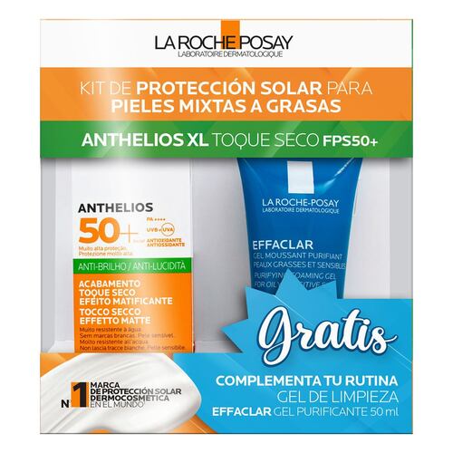 Pack Anthelios TS + Effaclar Gel 50ml SS 22