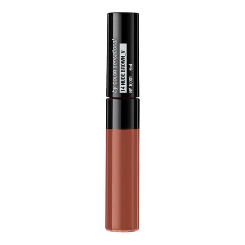 Labial Líquido Maybelline New York Color Sensational 14 nude brown 6ml