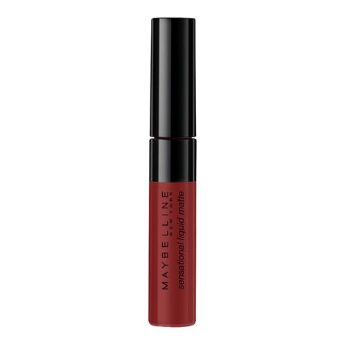 Labial Líquido Maybelline New York Color Sensational 01 carnival red 6ml