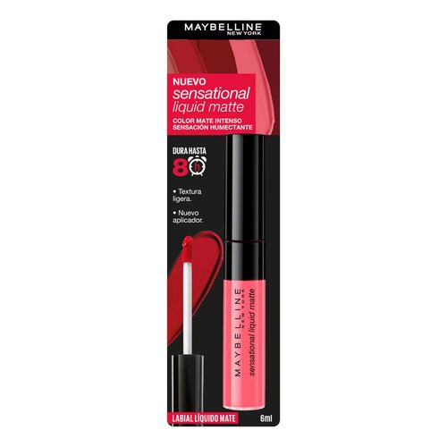 Labial Líquido Maybelline New York Color Sensational 04 easy 6ml