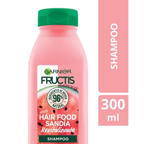 Shampoo Garnier Fructis Hair Food Sandía 300ml