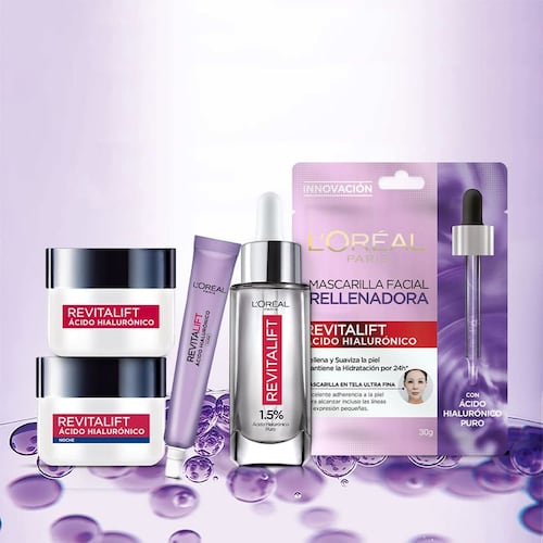 Gel de limpieza hidratante L'Oréal Paris Revitalift ácido hialurónico 150 ml