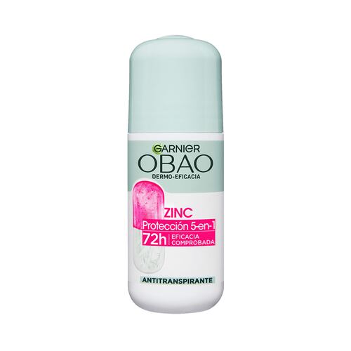 Desodorante Roll On Dermo Zinc 65 g Obao