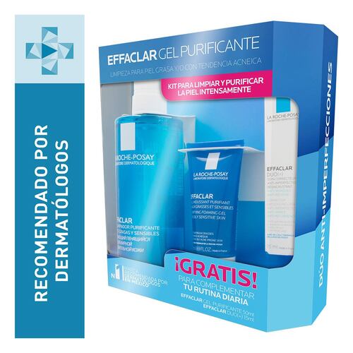 Kit Effaclar Gel limpieza para piel grasa