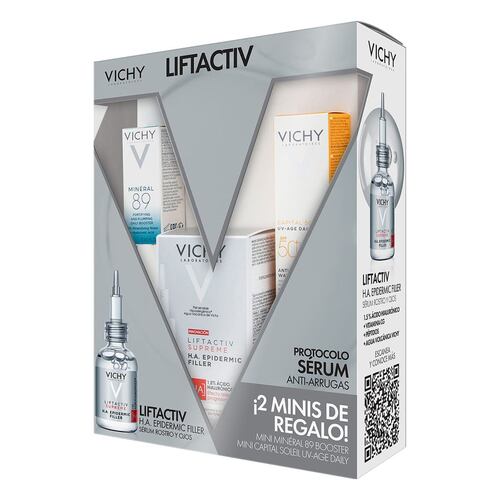 Kit Vichy HA Filler Protocolo Anti-Arrugas Xmas 2023