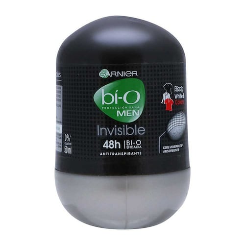 Desodorante Bio Roll On Invisible  Black, white, woman