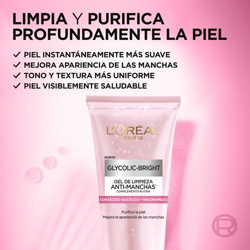 Gel de Limpieza Glycolic Bright L'oreal