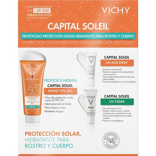 Kit Vichy Capital Soleil Hidratante SS 24