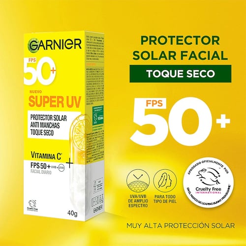 Garnier FPS50+ Super UV Protector Solar Dry Touch 40g