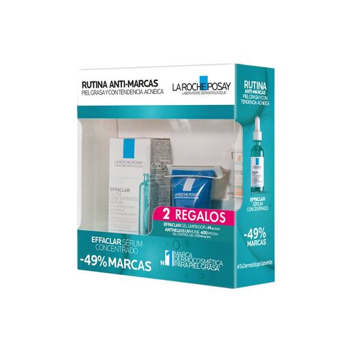 Kit Effaclar Serum + Effaclar Gel Purificante + Anthelios Oil Correct
