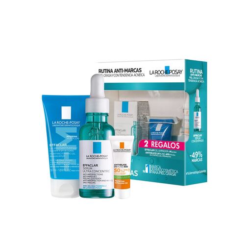 Kit Effaclar Serum + Effaclar Gel Purificante + Anthelios Oil Correct