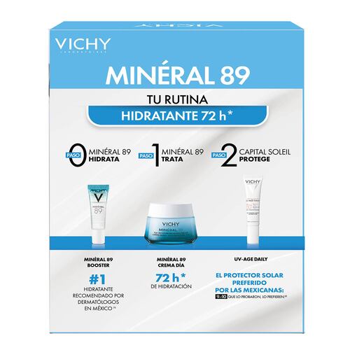 Kit Vichy Crema Mineral 89