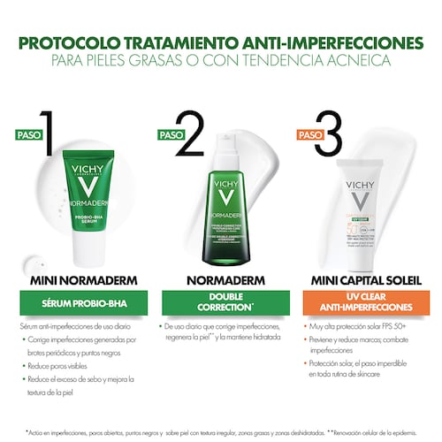 Kit Piel Grasa Tratamiento Vichy