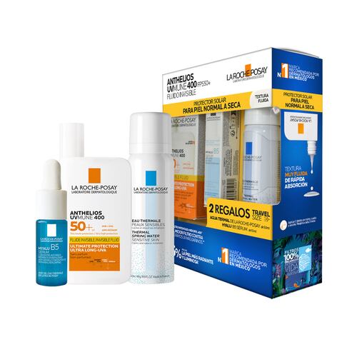 Kit La Roche Posay Rutina de Protección Solar para Piel Normal a Seca