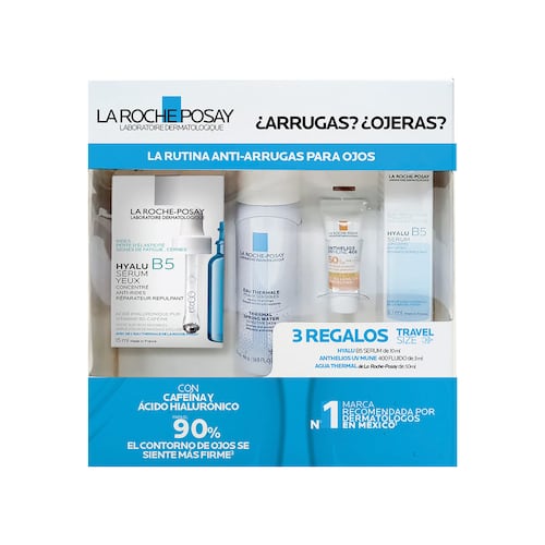 Rutina Anti Arrugas para Ojos La Roche Posay - Hyalu B5 Ojos