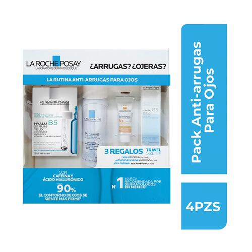 Rutina Anti Arrugas para Ojos La Roche Posay - Hyalu B5 Ojos
