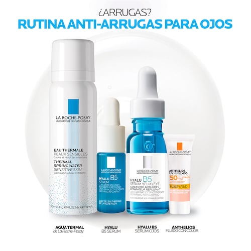 Rutina Anti Arrugas para Ojos La Roche Posay - Hyalu B5 Ojos