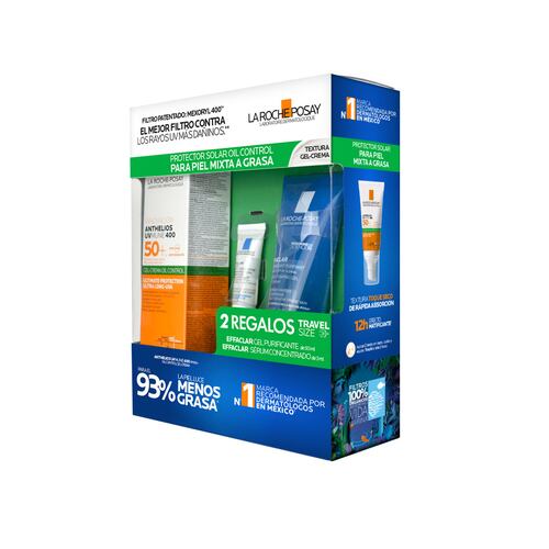 La Roche Posay Rutina De Protección Solar Con Textura Gel Crema Para Piel Mixta A Grasa