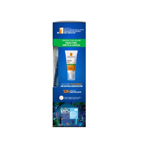 La Roche Posay Rutina De Protección Solar Con Textura Gel Crema Para Piel Mixta A Grasa