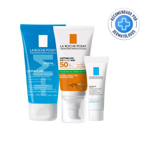La Roche Posay Rutina De Protección Solar Con Textura Gel Crema Para Piel Mixta A Grasa
