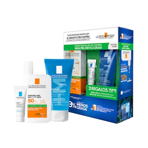 La Roche Posay Rutina De Protección Solar Con Textura Fluida Para Piel Mixta A Grasa