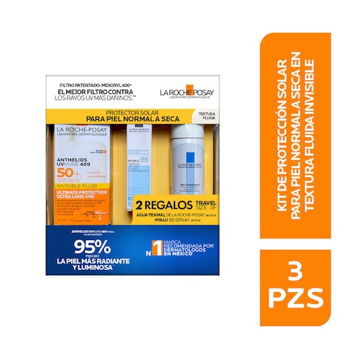 La Roche Posay Rutina De Protección Solar Para Piel Normal A Seca