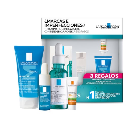 Kit La Roche Posay Effaclar Serum Piel Adulta Tendencia Acneica