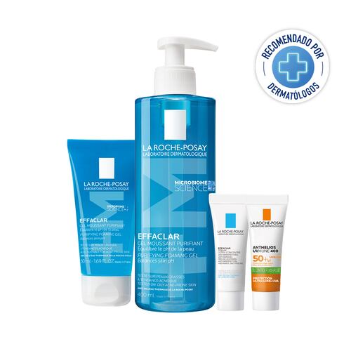 Kit La Roche Posay Effaclar Gel Limpieza Piel Mixta a Grasa
