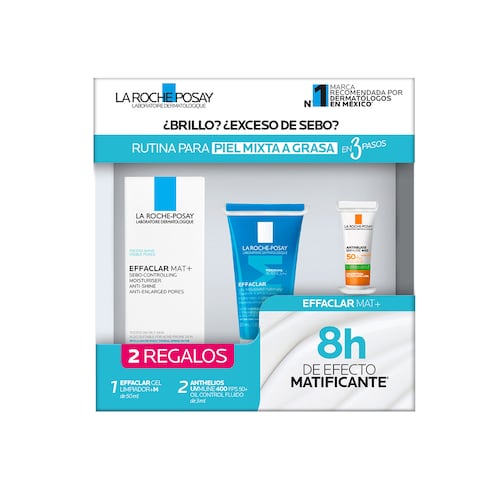 La Roche Posay Effaclar Rutina Pack Hidratación Para Piel Mixta A Grasa