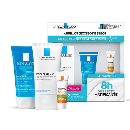 La Roche Posay Effaclar Rutina Pack Hidratación Para Piel Mixta A Grasa