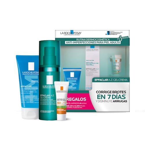 Kit Effaclar Az Para Piel Adulta Con Tendencia Acneica  La Roche Posay